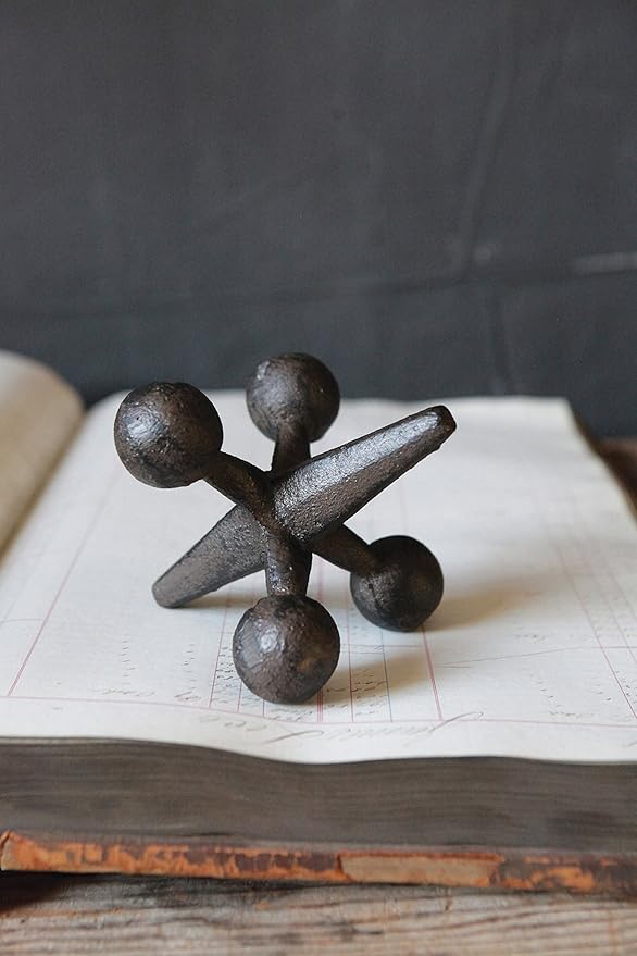 Creative Co-Op Retro Decorative Cast Iron Jack Figurine