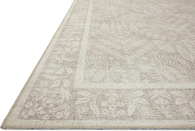Loloi Rifle Paper Co. Maison Collection MAO-02 Bough Natural 2'-6" x 9'-6", .19" Pile Height, Runner Rug