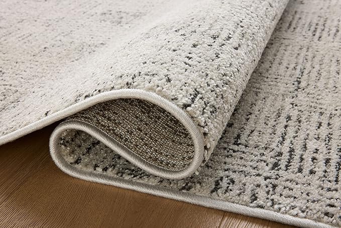 Loloi Kamala Collection KAM-01 Grey/Graphite 2'-3" x 3'-10" Accent Rug