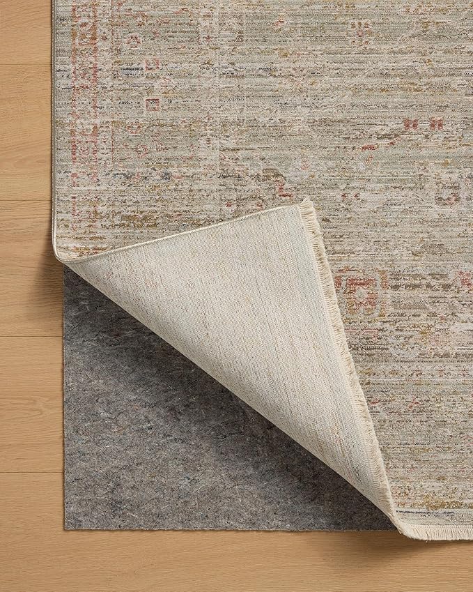 Loloi Chris Loves Julia Ida Collection IDA-05 Spa/Sunrise 2'-3" x 3'-10", .19" Pile Height, Accent Rug