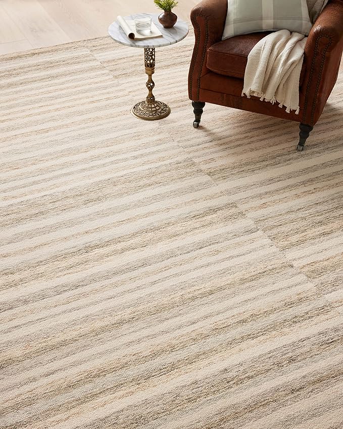 Loloi Chris Loves Julia Chris Collection CHR-03 Ivory/Clay 2'-6'' x 11'-6'', .50" Pile Height, Runner Rug