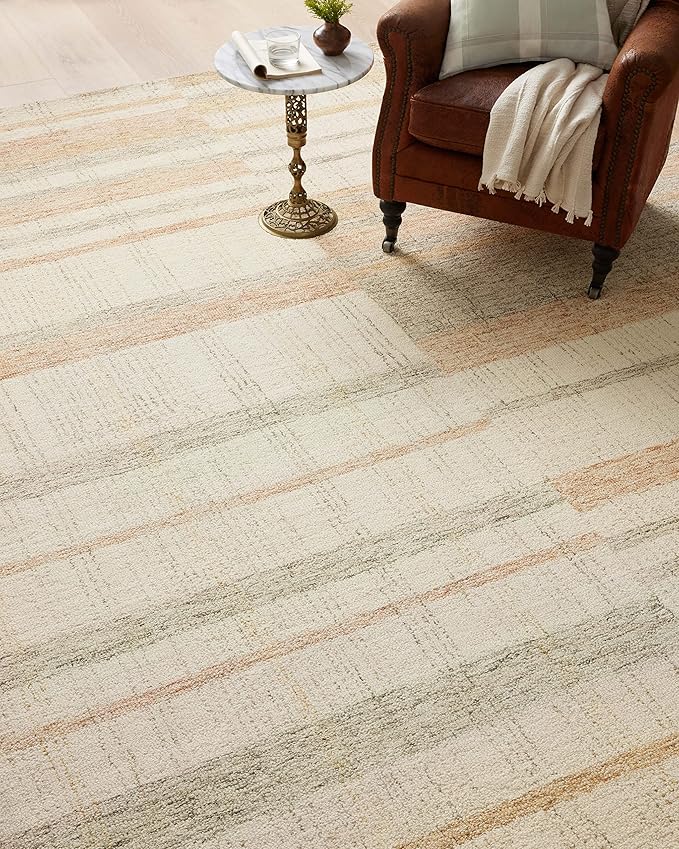 Loloi Chris Loves Julia Chris Collection CHR-04 Natural/Multi 2'-6'' x 11'-6'', .50" Pile Height, Runner Rug