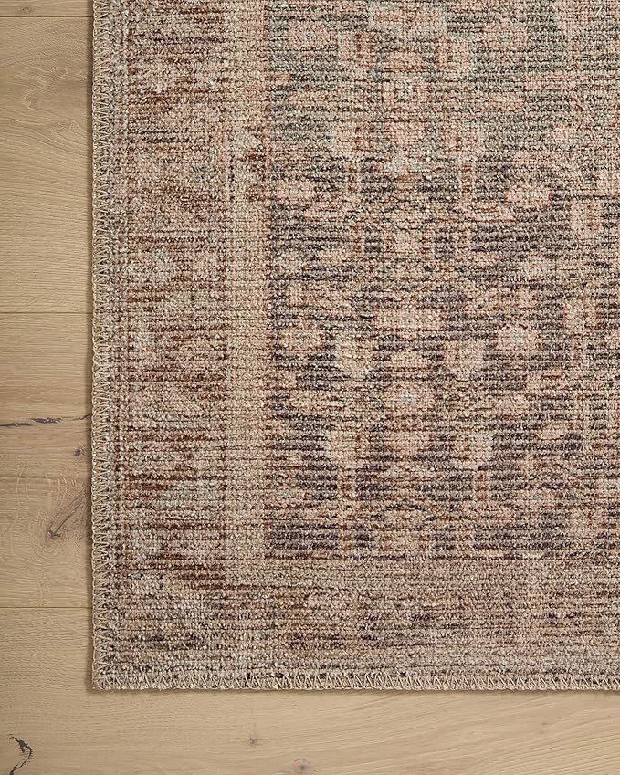 Loloi Angela Rose Aubrey Collection AUB-04 Sage/Bark 2'-6" x 12'-0", .19" Pile Height, Runner Rug