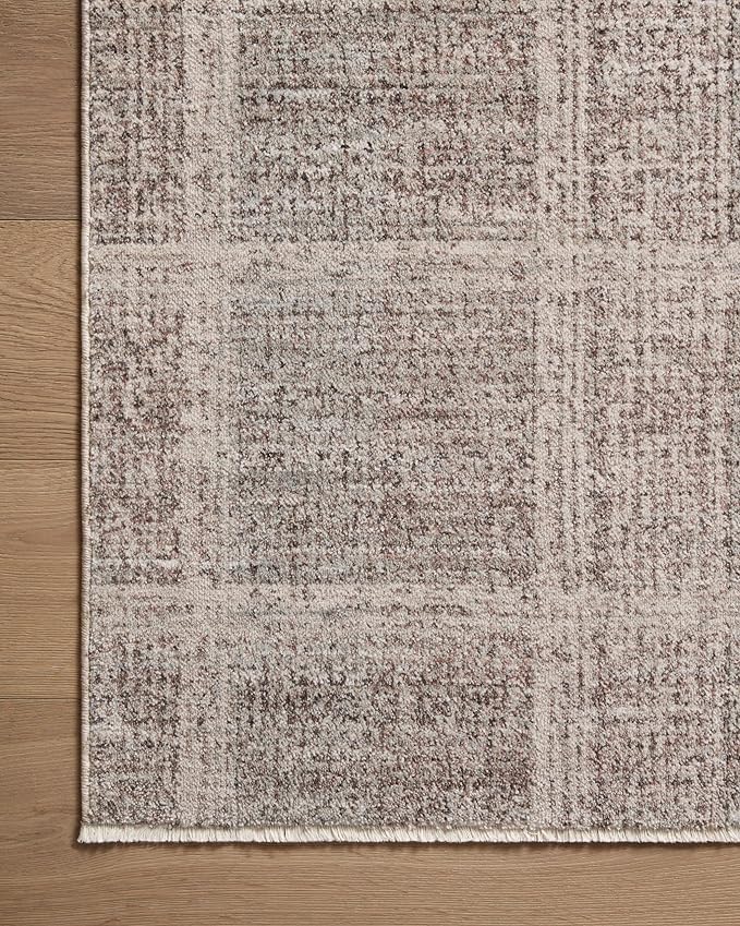 Loloi Angela Rose Ember Collection EMB-10 Fog/Dove 3'-6" x 5'-6" Accent Rug