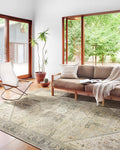 Loloi Skye Collection SKY-13 Natural/Sand 7' x 9' Oval Area Rug