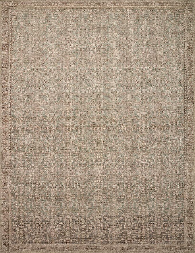 Loloi Angela Rose Aubrey Collection AUB-04 Sage/Bark 2'-6" x 12'-0", .19" Pile Height, Runner Rug