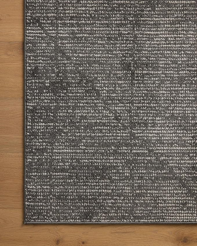 Loloi Kamala Collection KAM-06 Charcoal/Ivory 5'-3" x 7'-9" Area Rug