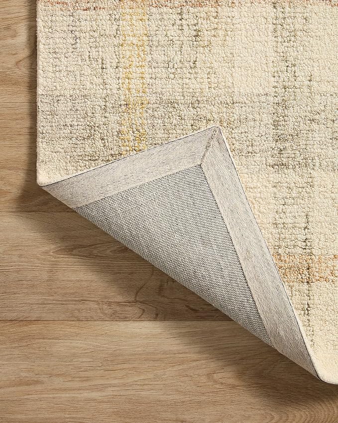 Loloi Chris Loves Julia Chris Collection CHR-04 Natural/Multi 7'-9'' x 9'-9'', .50" Pile Height, Area Rug