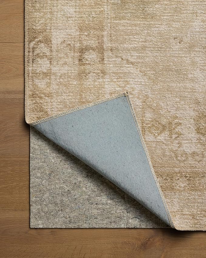 Loloi Amber Lewis Cambria Collection CBR-04 Natural/Jade 2'-6" x 9'-6" Runner Rug Jute, Neutral, Vintage Style, Antique Tone, Living, Bedroom, Dining, Carpet