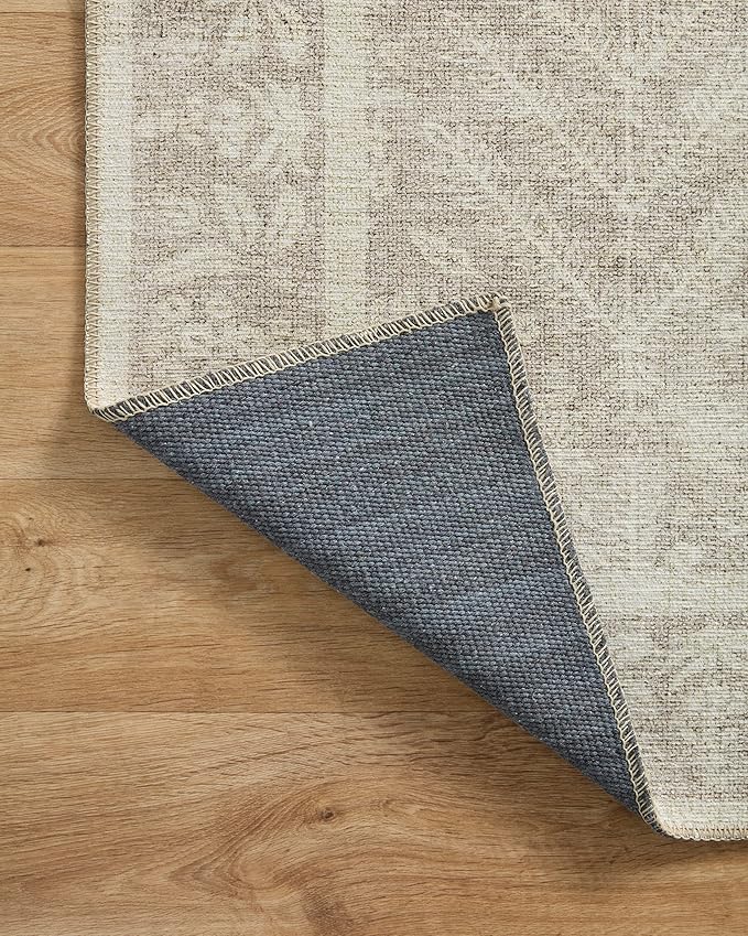 Loloi Rifle Paper Co. Maison Collection MAO-02 Bough Natural 2'-6" x 12'-0", .19" Pile Height, Runner Rug
