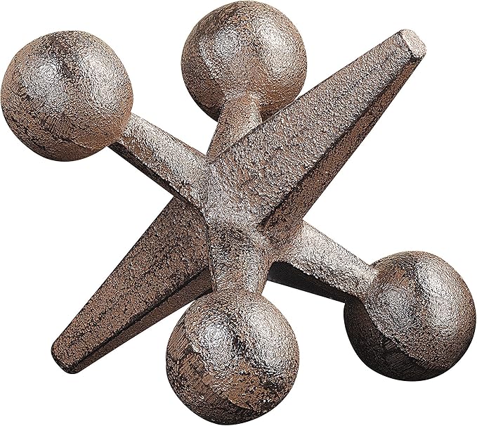 Creative Co-Op Retro Decorative Cast Iron Jack Figurine