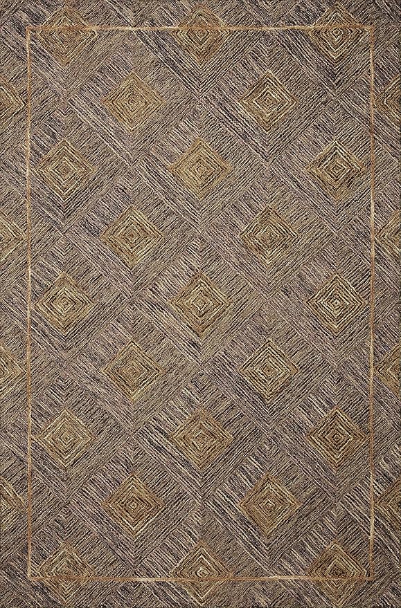 Loloi Varena Collection VAR-04 Plum/Gold 2'-3" x 3'-9" Accent Rug