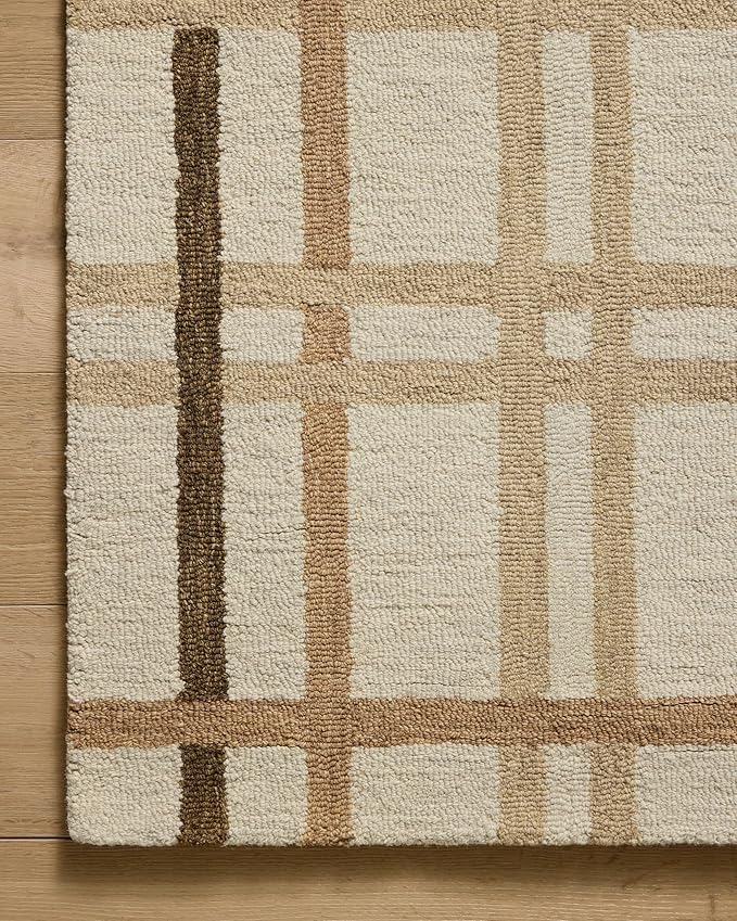 Loloi Magnolia Home by Joanna Gaines Waylon Collection WAY-01 Natural/Bark 9'-3" x 13' Area Rug