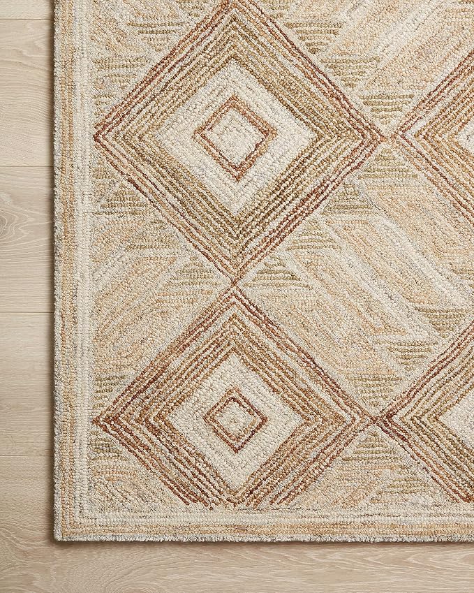 Loloi Varena Collection VAR-01 Sand/Clay 2'-6" x 7'-6" Runner Rug