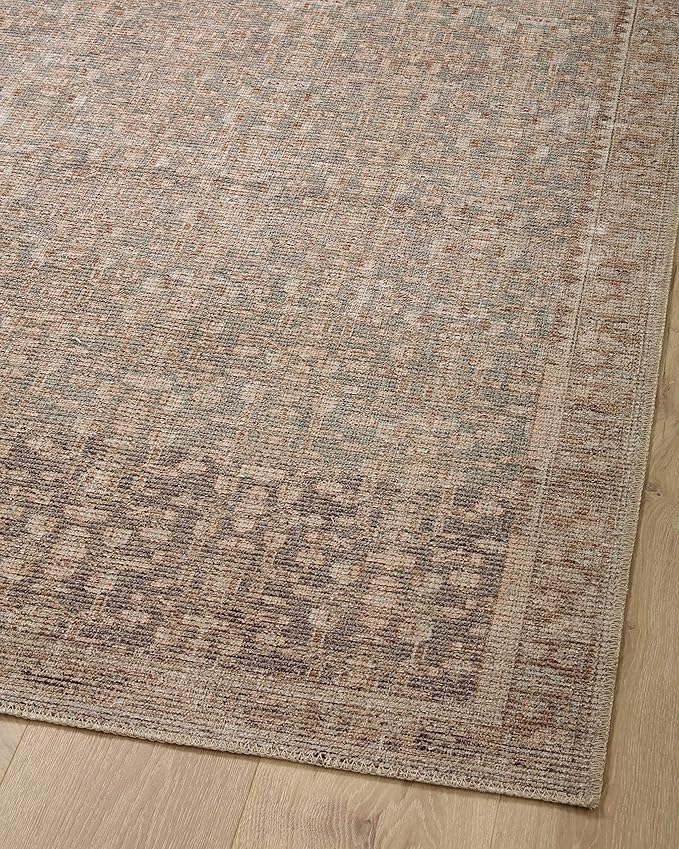 Loloi Angela Rose Aubrey Collection AUB-04 Sage/Bark 2'-6" x 12'-0", .19" Pile Height, Runner Rug