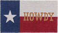 KAF Home Howdy Texas Coir Doormat with Heavy-Duty, Weather Resistant, Non-Slip PVC Backing | 17 by 30 Inches, 0.6 Inch Pile Height | Perfect for Indoor and Outdoor Use