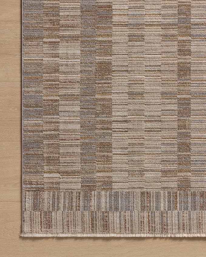 Loloi Amber Lewis Cali Collection CIL-05 Natural/Multi 2'-3" x 3'-11", .25" Pile Height, Accent Rug
