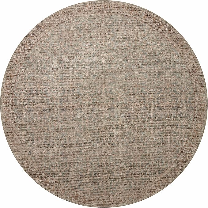 Loloi Angela Rose Aubrey Collection AUB-04 Sage/Bark 2'-6" x 12'-0", .19" Pile Height, Runner Rug