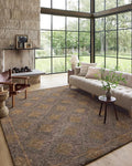 Loloi Varena Collection VAR-04 Plum/Gold 2'-3" x 3'-9" Accent Rug