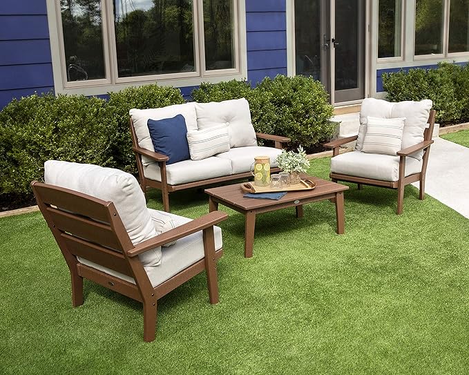 POLYWOOD Lakeside Deep Seating Set / PWS520-2-TE145999