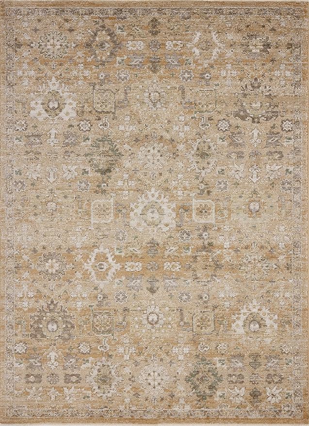 Loloi Magnolia Home by Joanna Gaines Pace Collection PAC-07 Sunset/Stone 9'-6" x 12'-3" Area Rug