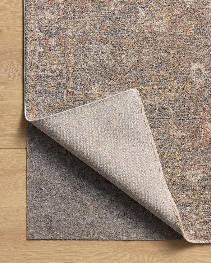 Loloi Chris Loves Julia Louisa Collection LOI-01 Stone/Multi 5'-3" x 7'-6", .38" Pile Height, Area Rug